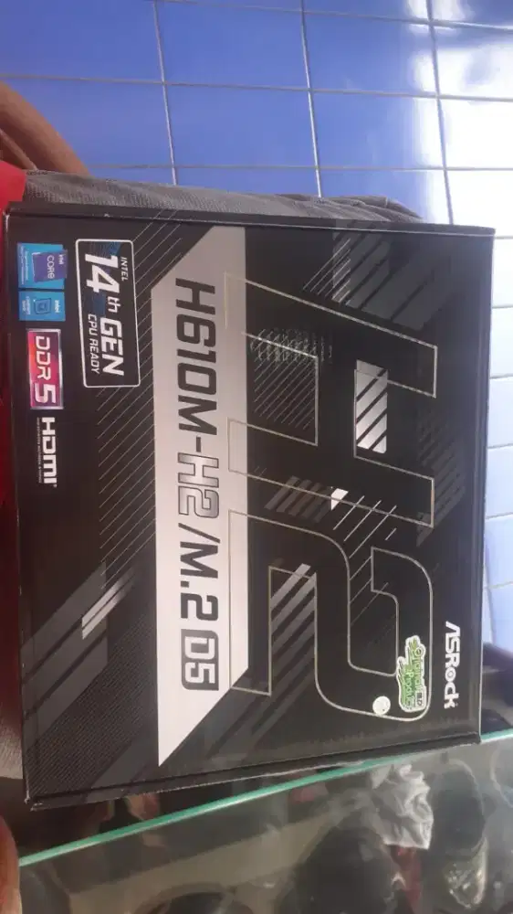 Motherboard asrock h610m-h2/m.2 d5 ddr5 lga 1700