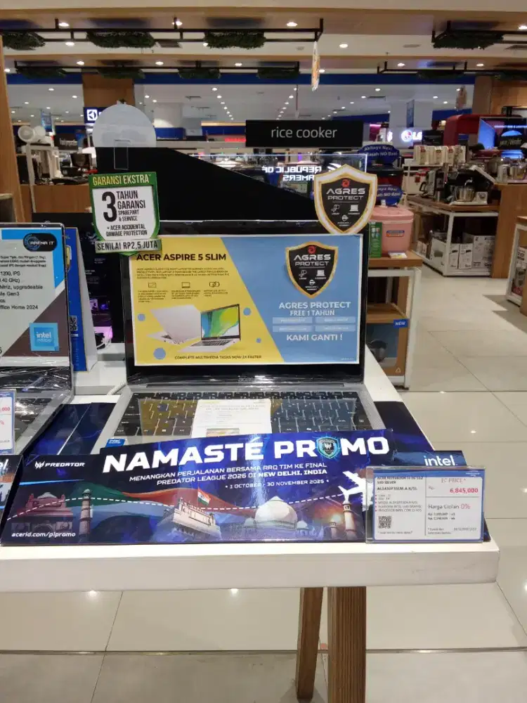 Acer Aspire Lite14 Intel Core 3 Ram 16GB SSD 512GB