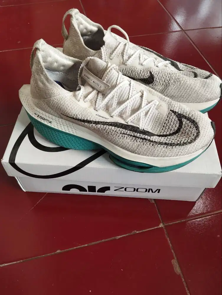 Nike ZoomX / Alphafly Atomknit Plat Karbon Original