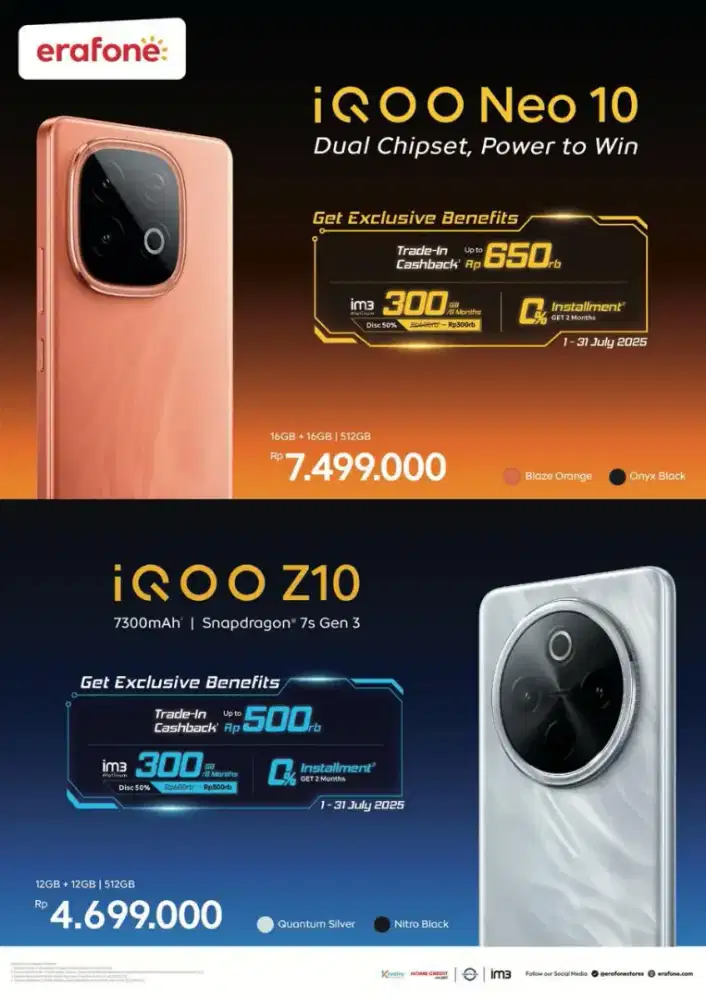 Iqoo Z10 5G 12/512 snapdragon 7s gen 3, 7300mah 90watt