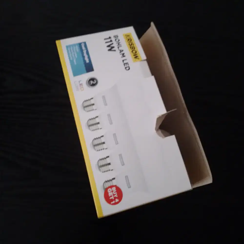 Lampu 11w 6 set krisbow