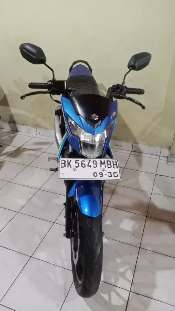 Satria FU FI Facelift 150 Ganteng + Lingkar Rossi Cantik, Ban Baru