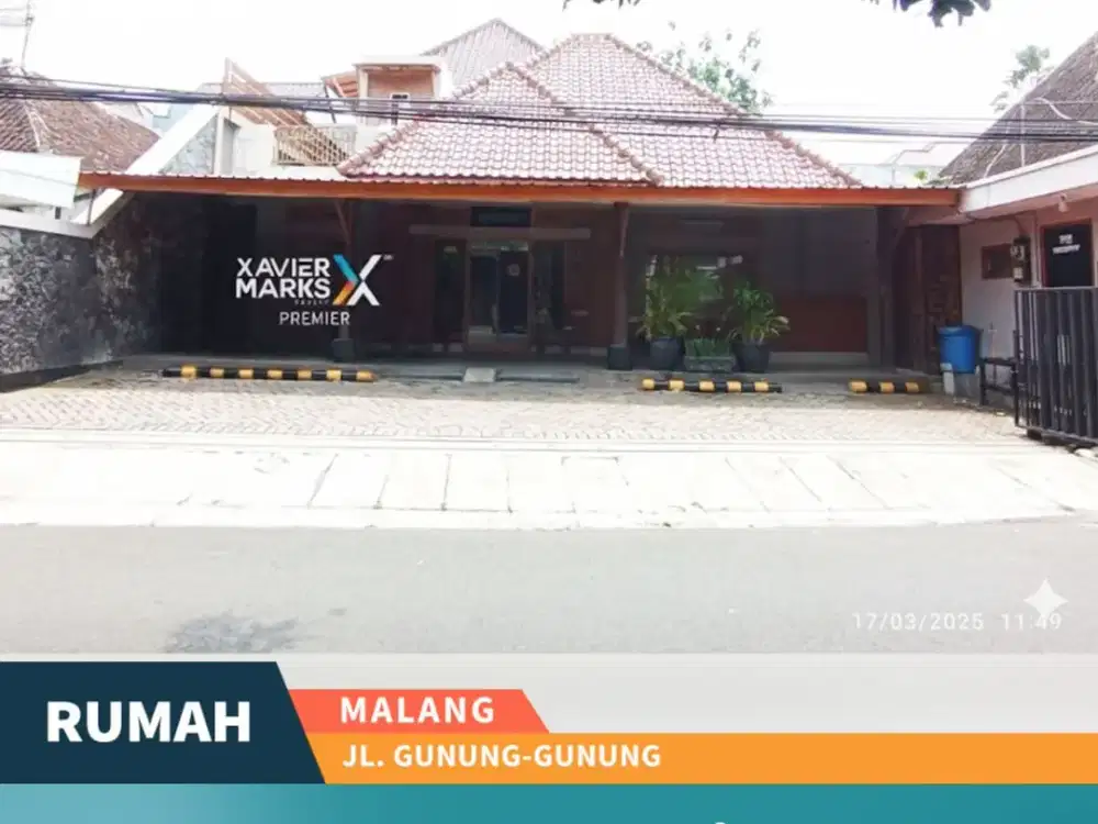 Dijual Rumah Full Furnish Siap Huni di Jl Gunung-gunung Malang