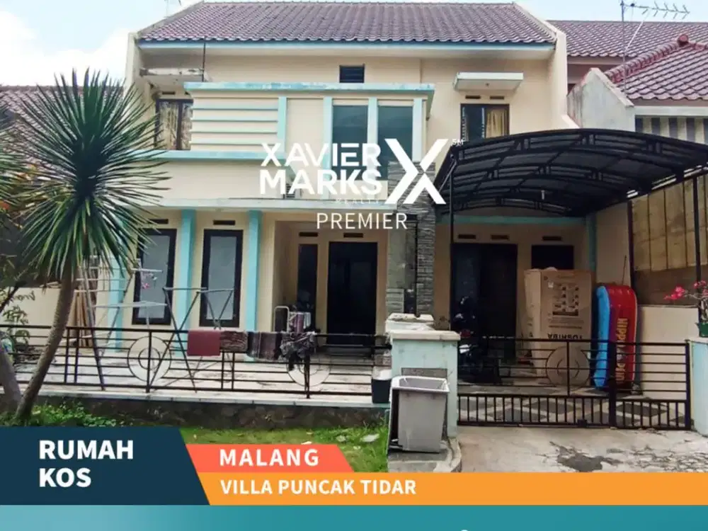 Dijual Rumah Kos Villa Puncak Tidar Malang Dekat Ma Chung
