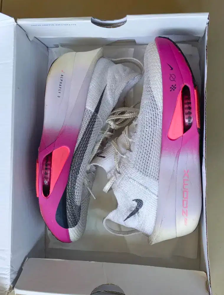 Sepatu Running Nike Zoomx Alphafly Next% 3 Hyper Pink