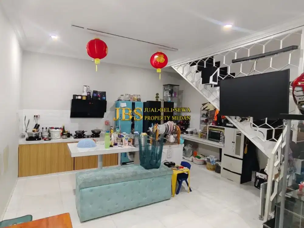 JUAL CEPAT/B.U Rumah Baru Renov Siap Huni di Komplek Citraland Gama City Cluster Pasadena