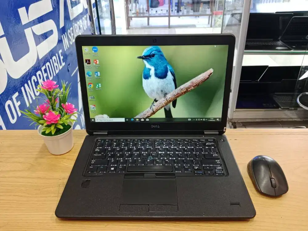 LAPTOP DELL LATITUDE E7450 CORE i7 RAM 8GB SSD 128GB SIAP PAKAI KULIAH