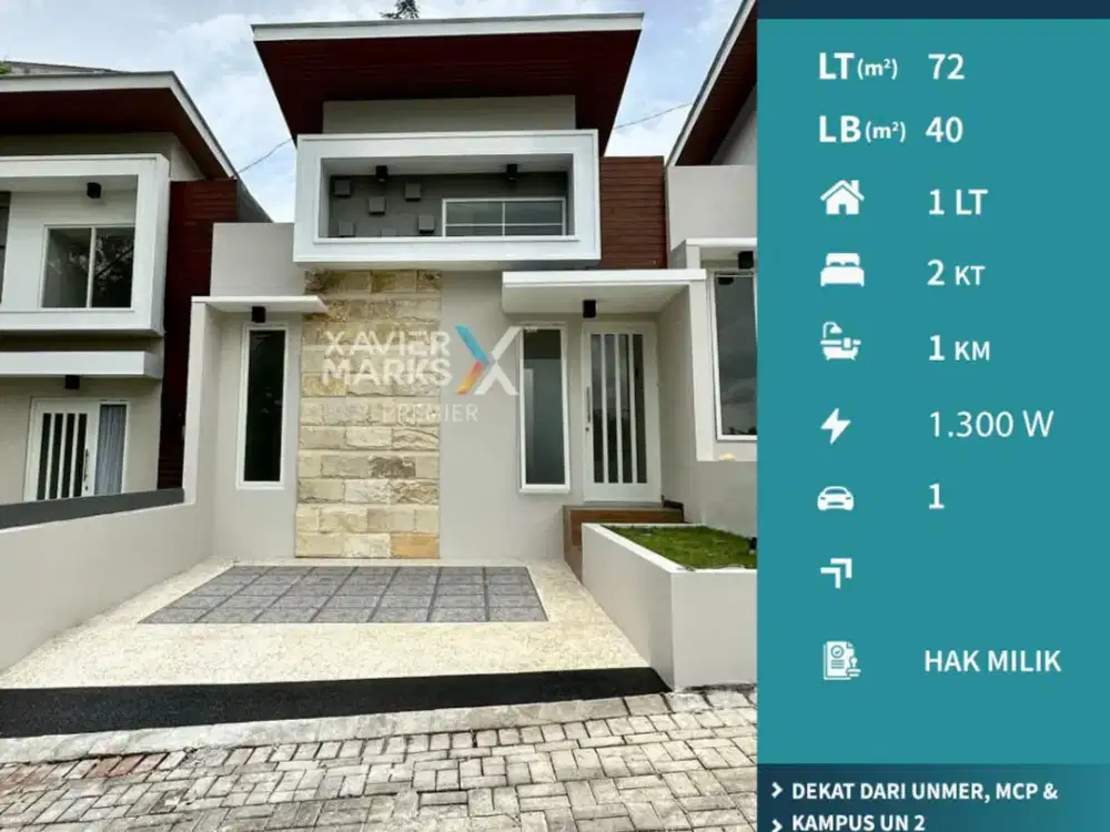 Dijual Rumah Murah Bangunan Baru Gress di Villa Dieng Residence Malang