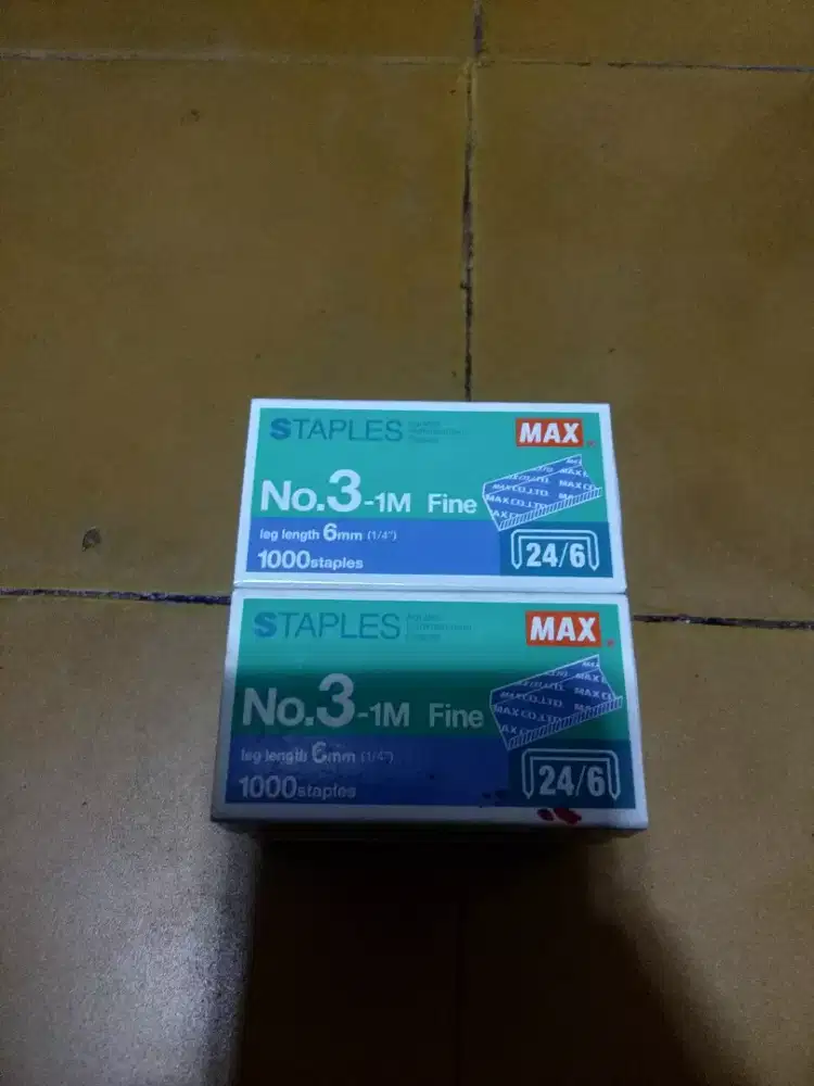 Di JUAL ISI STAPLES NO. 3-1M (8Pcs)
