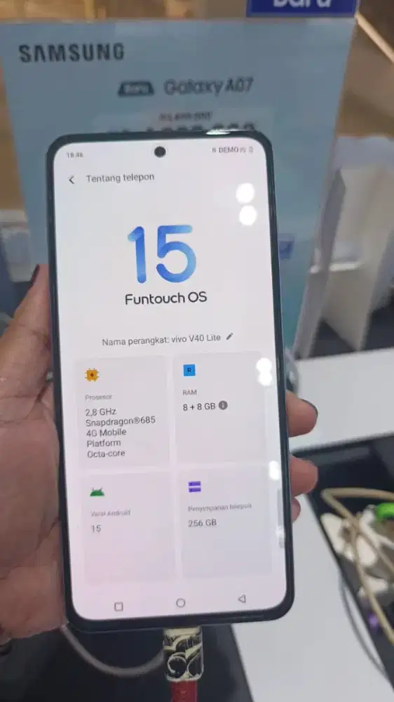 Second Vivo V40 Lite 8+8/256GB ex display 2700