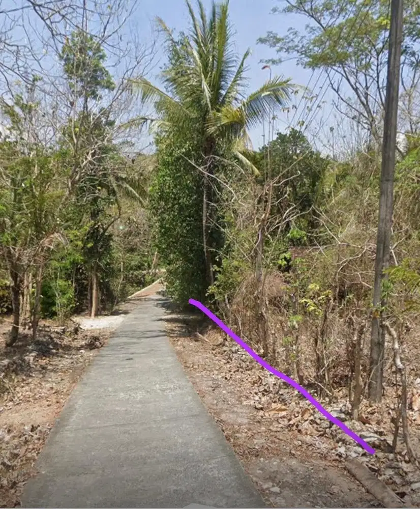 Tanah strategis dekat Jalan Samas