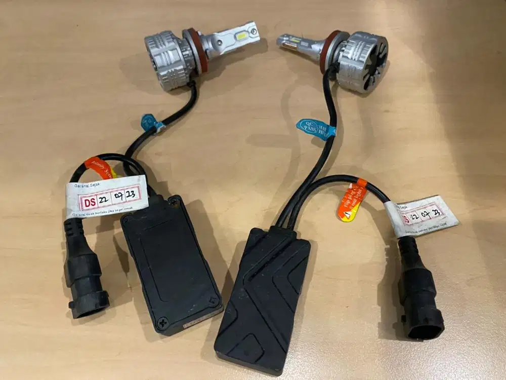 LED H11 6000K & LED D4S 6000K DELAPAN SATU HID