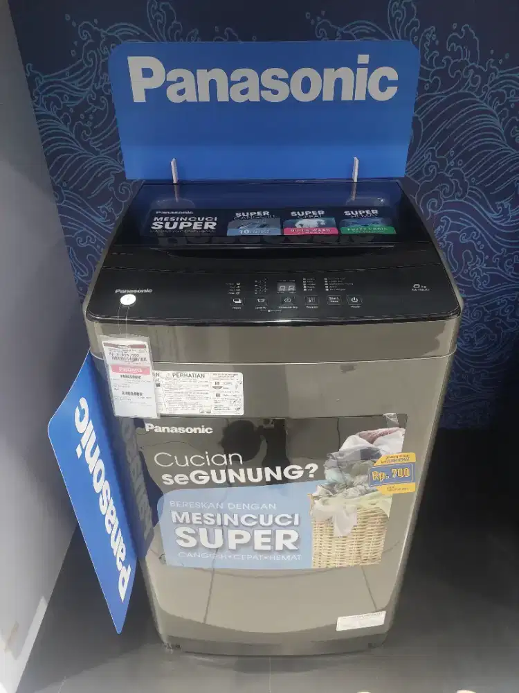 Promo Mesin Cuci Panasonic 8 Kg