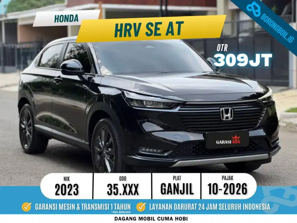 Honda HRV SE MATIC Hitam 2023
