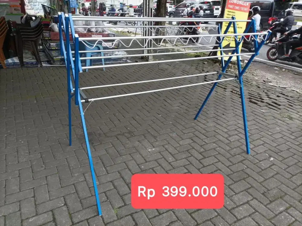 Jemuran Pakaian Bahan Aluminium Berbagai Model Murah Area Jogja(dwi)