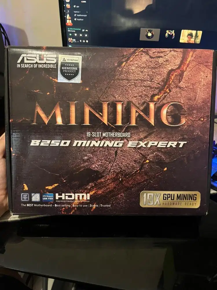 ASUS B250/Asus B 250 MINING EXPERT 19 VGA/GPU PCIE SLOT