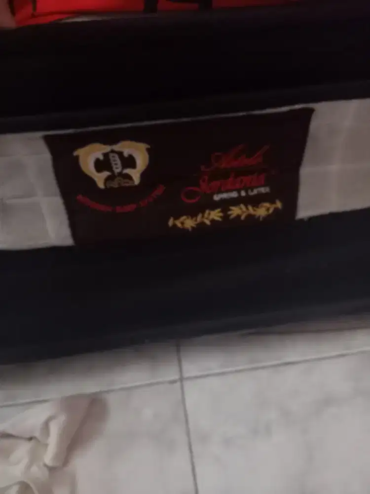 jual kasur spring+ divan