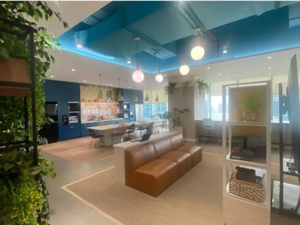 SEWA KANTOR DI  JAKARTA SELATAN  SUDIRMAN  1443M2 FURNISHED  350K NEGO