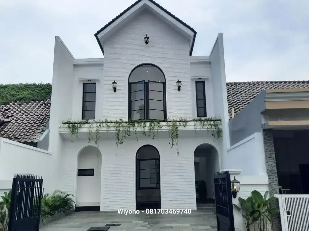 Rumah Purimas Rungkut Colonial Modern 2025 Dengan Service Area Terpisah