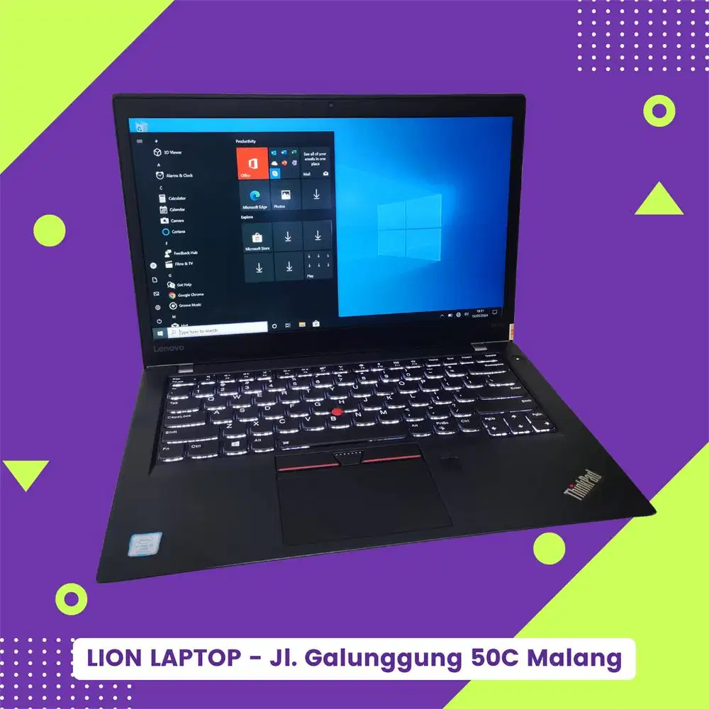 Core i5 Gen 7 RAM 8GB SLIM TOUCHSCREEN Lenovo Thinkpad T470s [21|11]