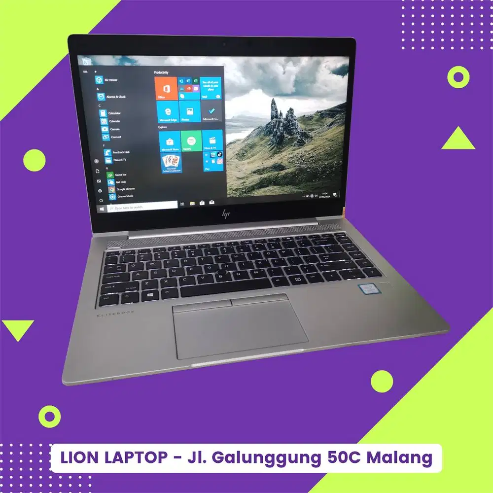 Core i5 Gen 8 RAM 8GB SSD 256GB HP Elitebook 840 G5 [21|11]