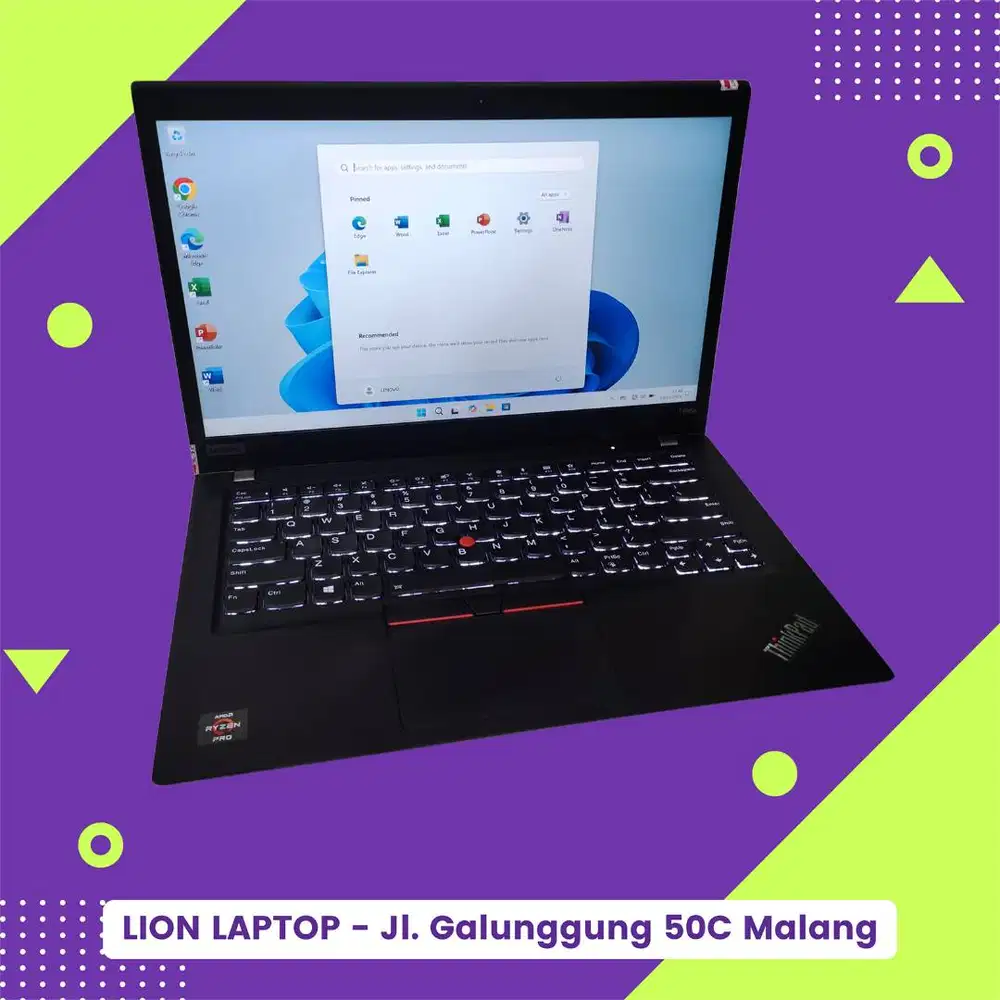 AMD Ryzen 7 PRO 4Ghz 16/256 VGA 2GB Lenovo Thinkpad T495s [21|11]