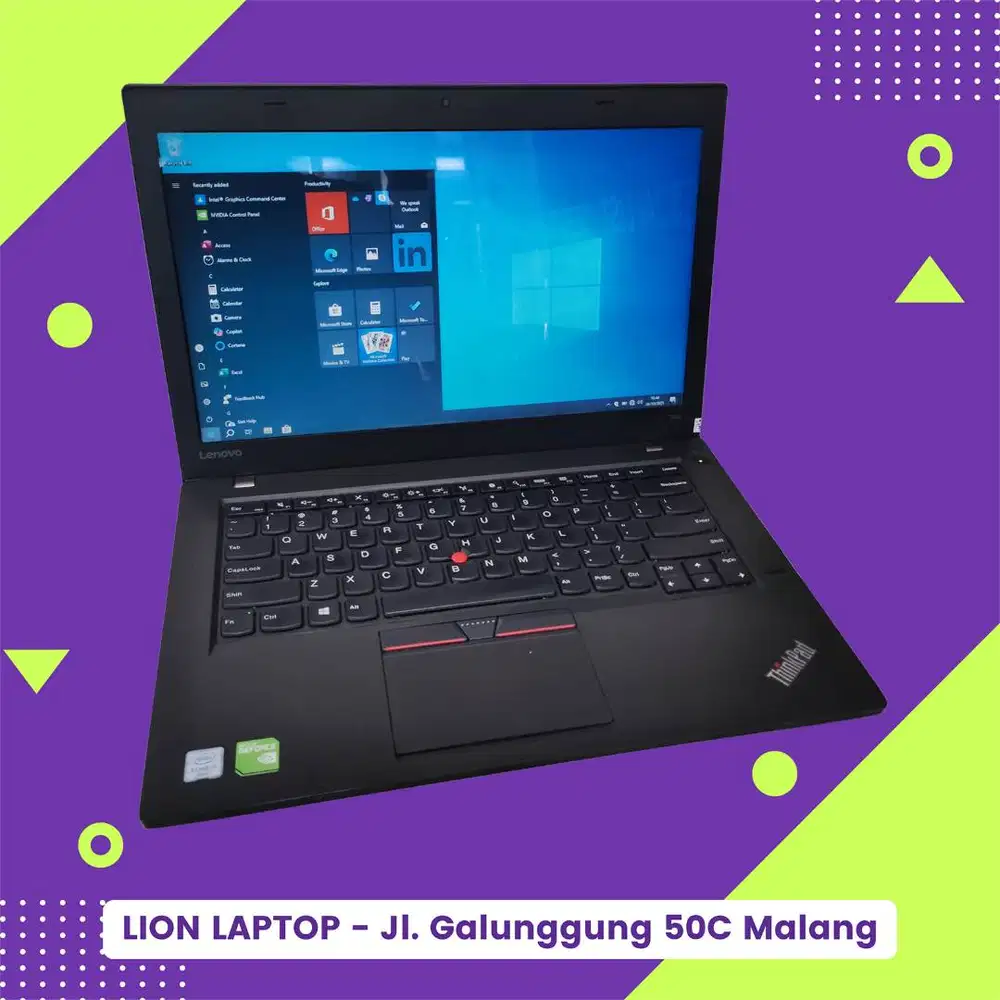 Double VGA Core i7 RAM 8GB Lenovo Thinkpad T460 [21|11]