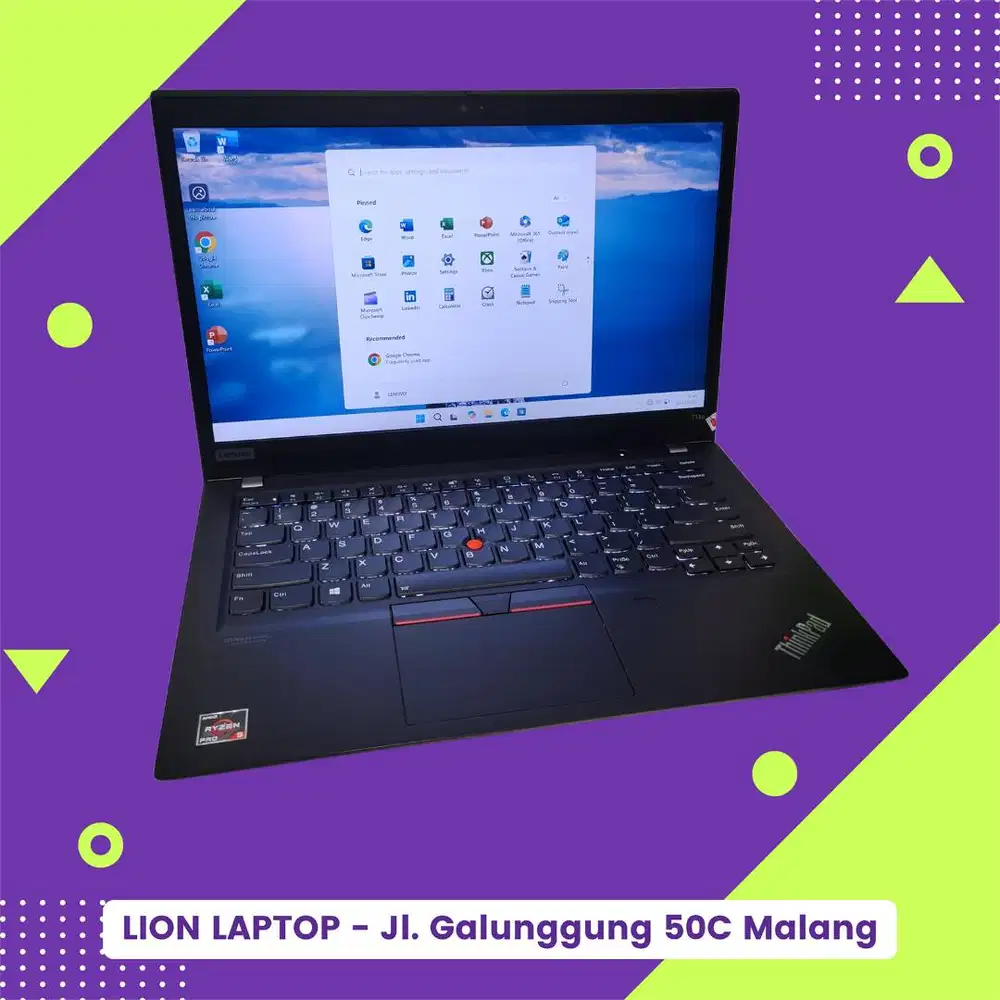 RAM 16GB Touchscreen Ryzen 5 Slim Lenovo Thinkpad T14s [21|11]