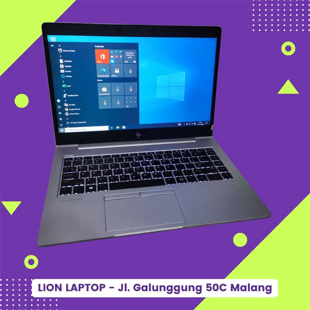 FUll Aluminium Body Core i5 gen 8 8/256 HP Elitebook 840 G6 [21|11]