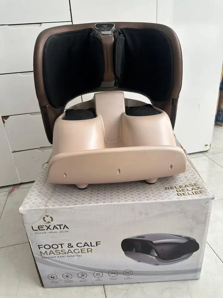 Mesin Pijat Kaki & Betis LEXATA – Jarang Dipakai, Kondisi 99%