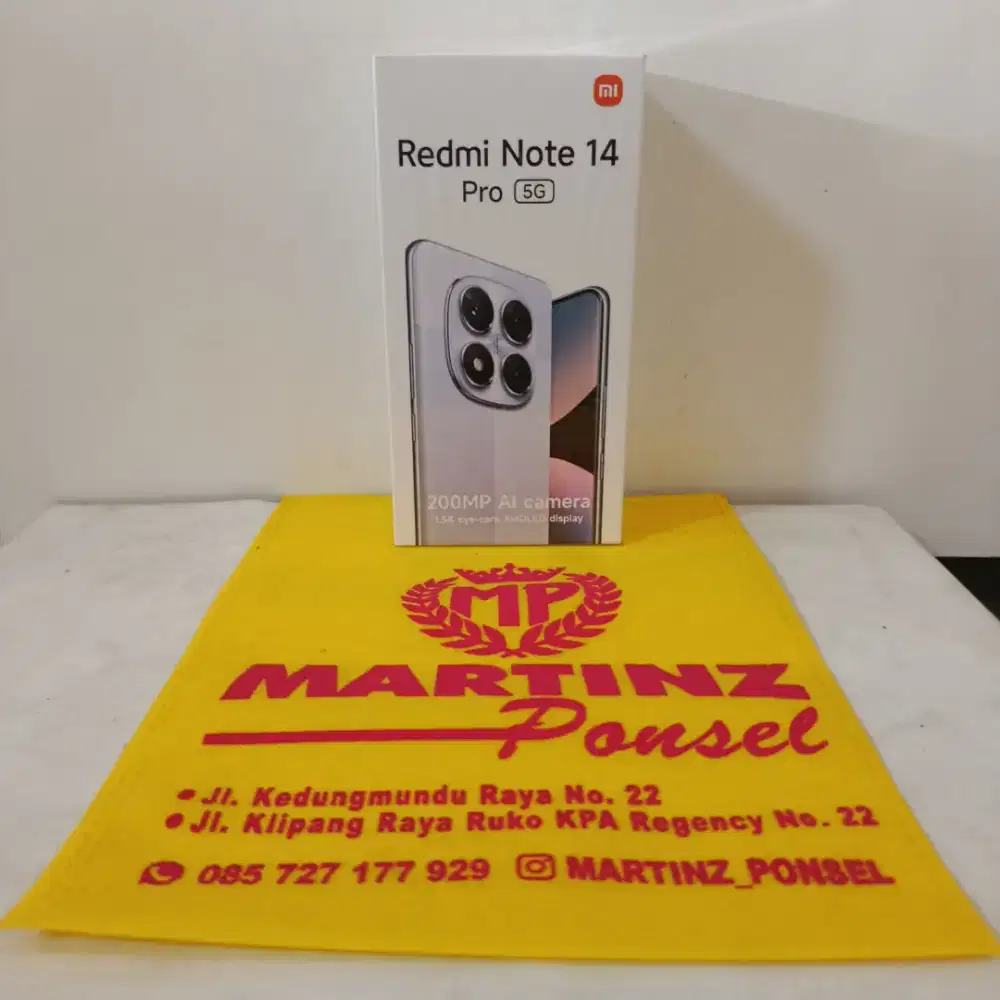 Redmi Note 14 pro 5g 8/256 garansi resmi