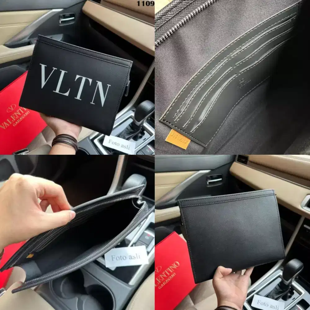 Clutch Valentino Pouch Handbag Pria