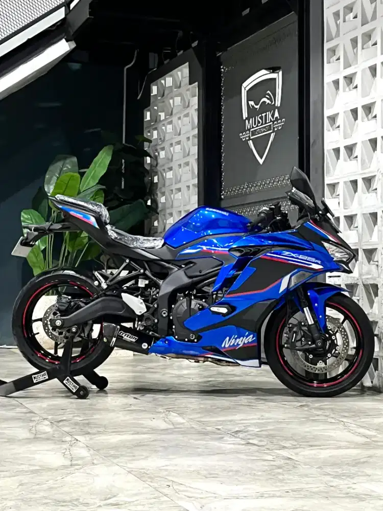 Like New‼️ZX25R ABS QS Plasma Blue 2023. DANNY Mustika Motoshop Malang