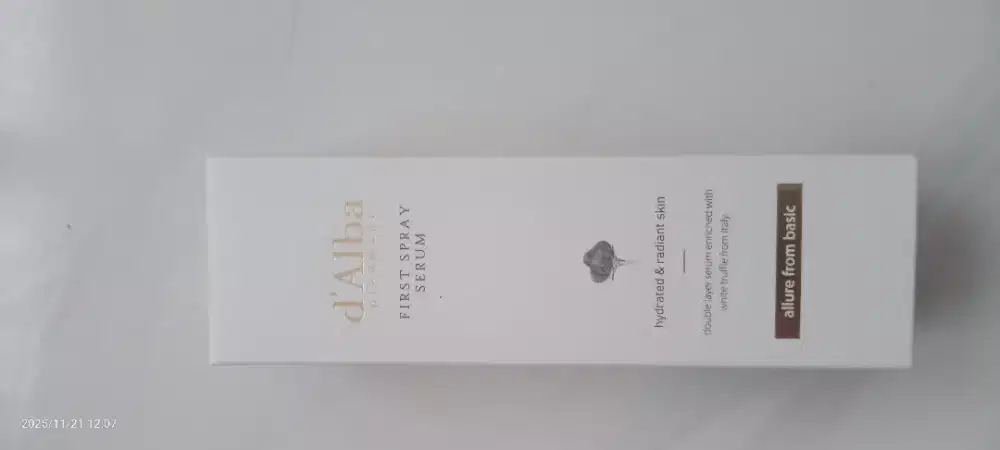 D'Alba Piedmont First Spray Serum