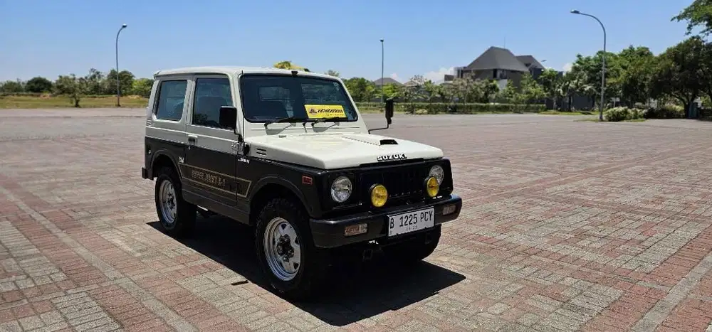 JIMNY X1 4X4 TH 1984 2TONE, ada RPM, AC,PS,Rem Cakram,Antik Fulloption