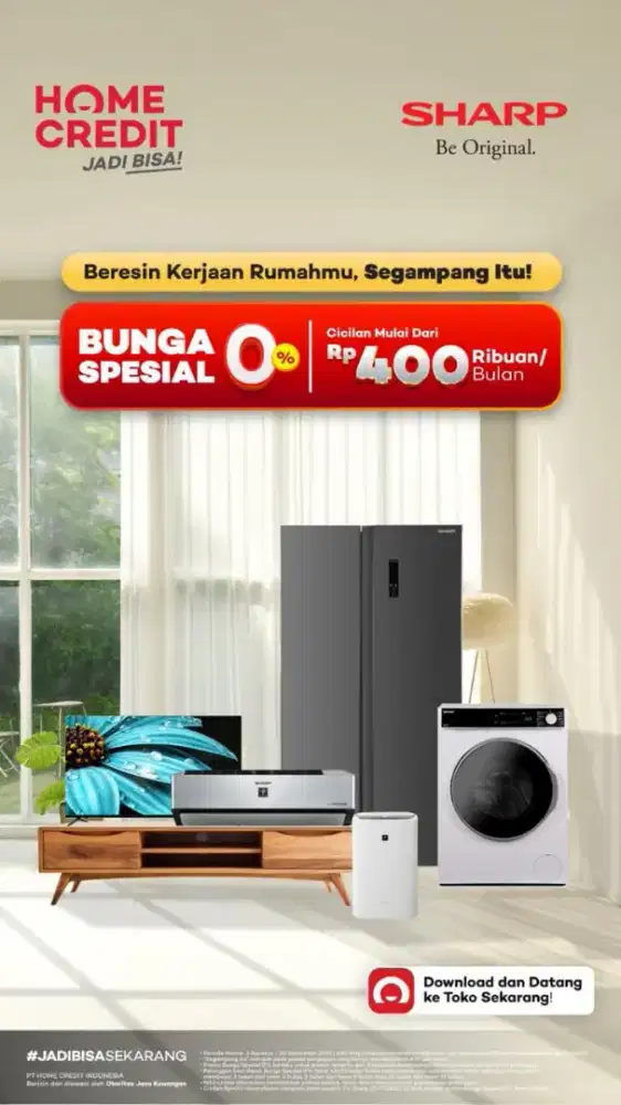 Cicilan kulkas by home credit