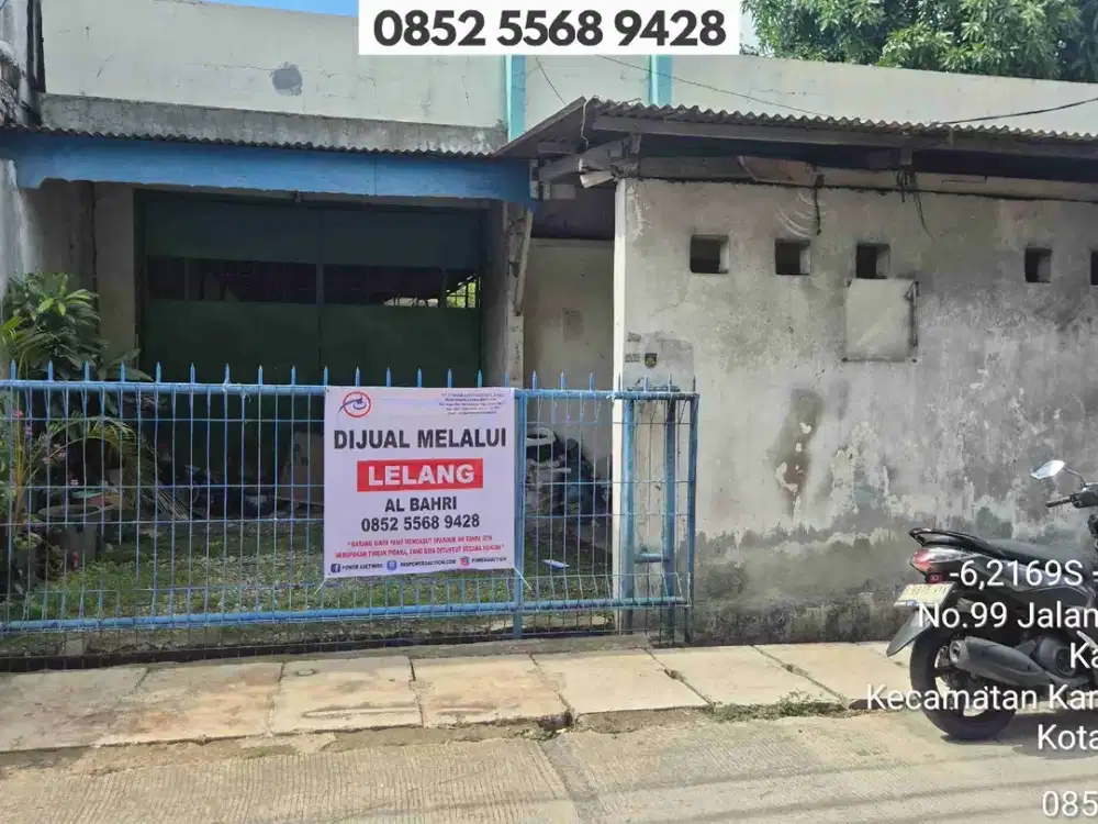 Dijual Melalui Lelang Rumah