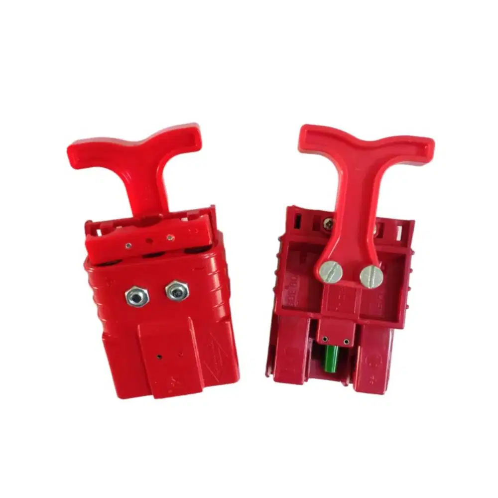 SOCKET FOR BATTERY CHARGER RED FOR SCRUBBER PN : PY579