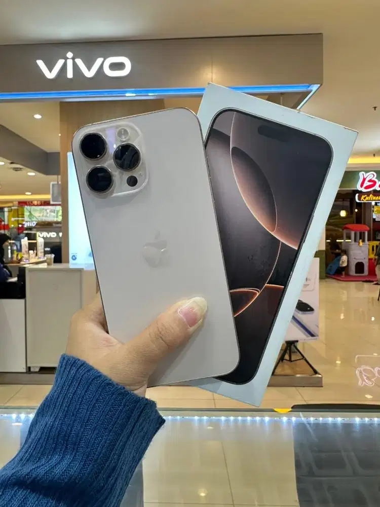 IPHONE 16 PM 256GB garansi resmi