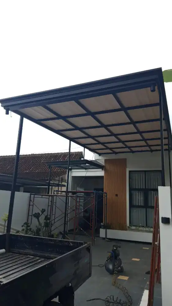 Kanopi Kordoba Atap Alderon 1 layer