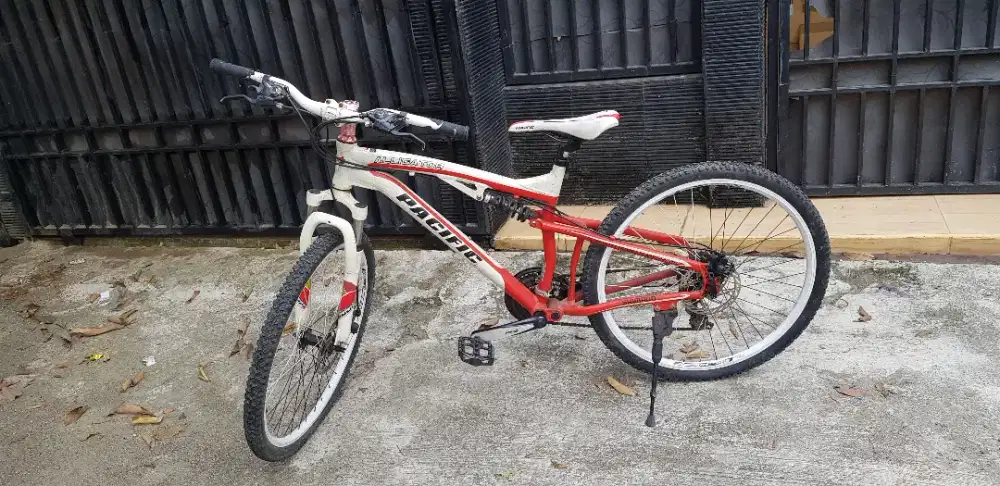 DIJUAL CEPAT-Sepeda MTB Pacific Alligator Fullsus (26) Kondisi Mulus