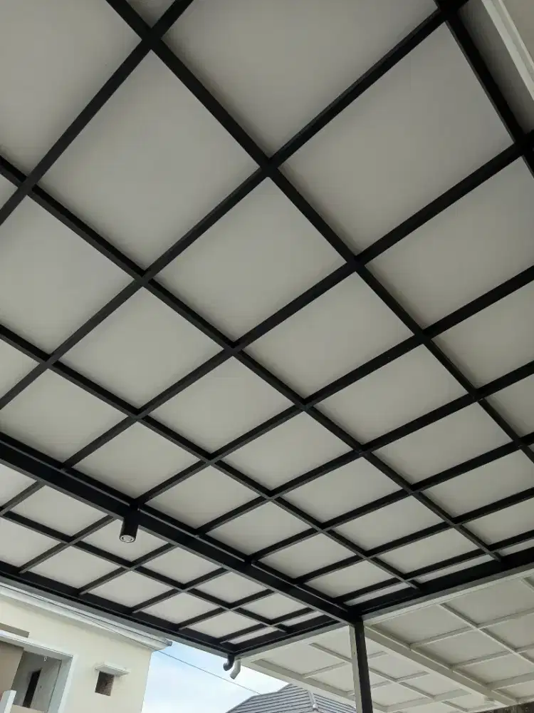 Kanopi Kombinasi Plafon GRC