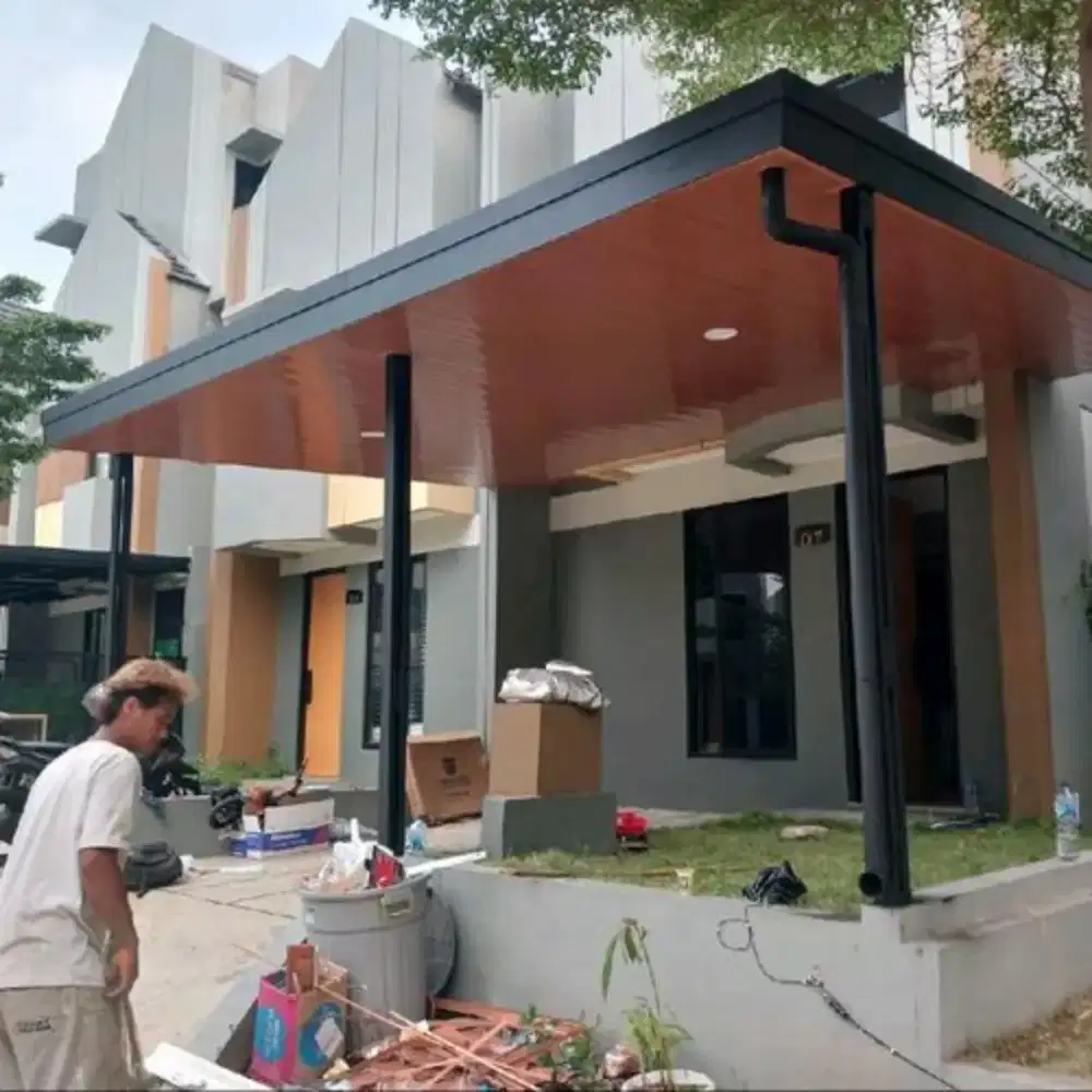 Kanopi atap alderon rs