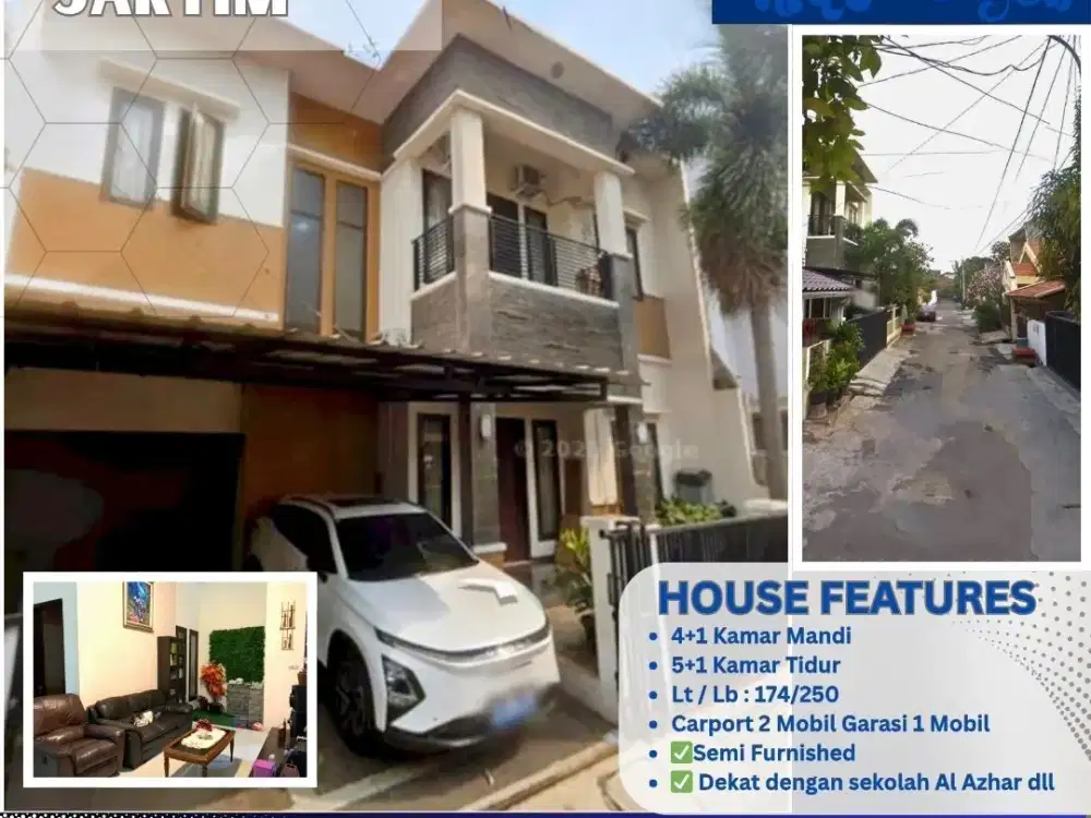 “Rumah Mewah Rawamangun Harga 5M?! Lokasi Dekat Arion Mall!” S209