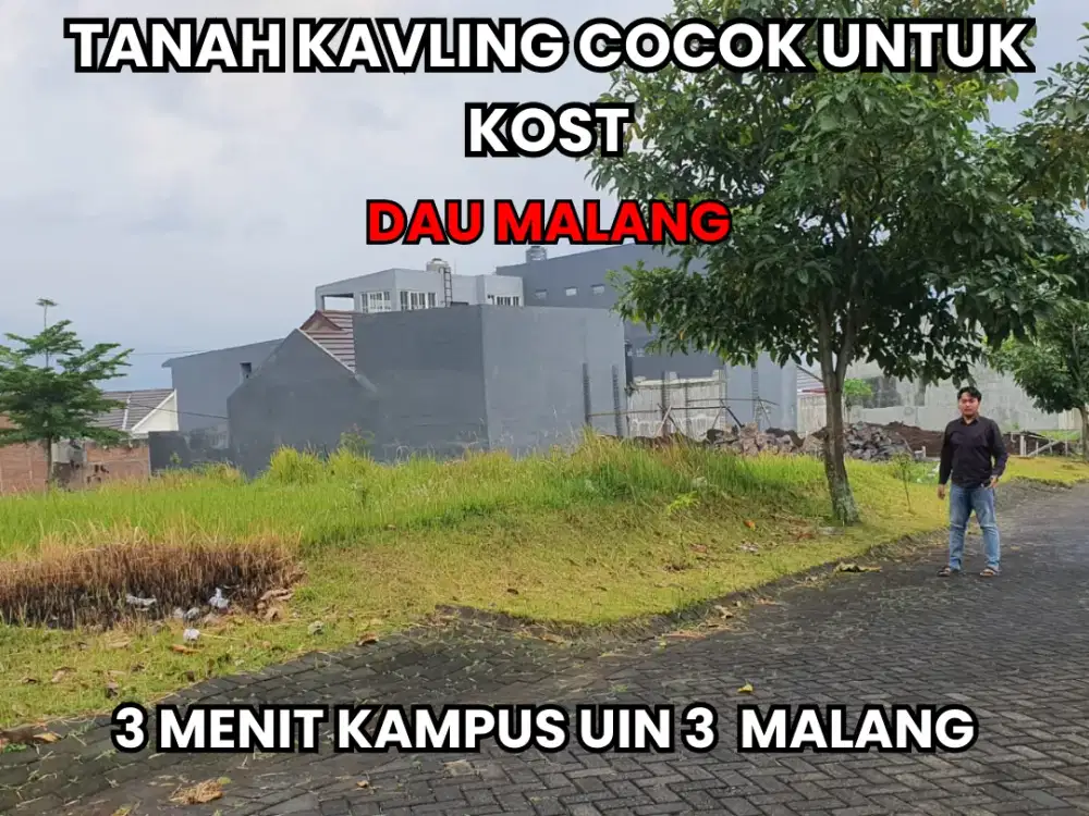 Tanah Murah Malang Cocok Untuk Kost 3 Menit UIN 3