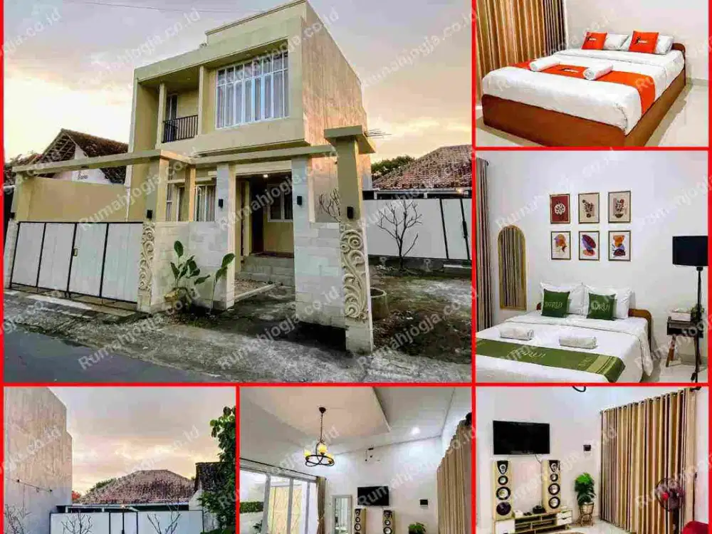 rumah 2lantai sangat nyaman dan asri tridadi sleman