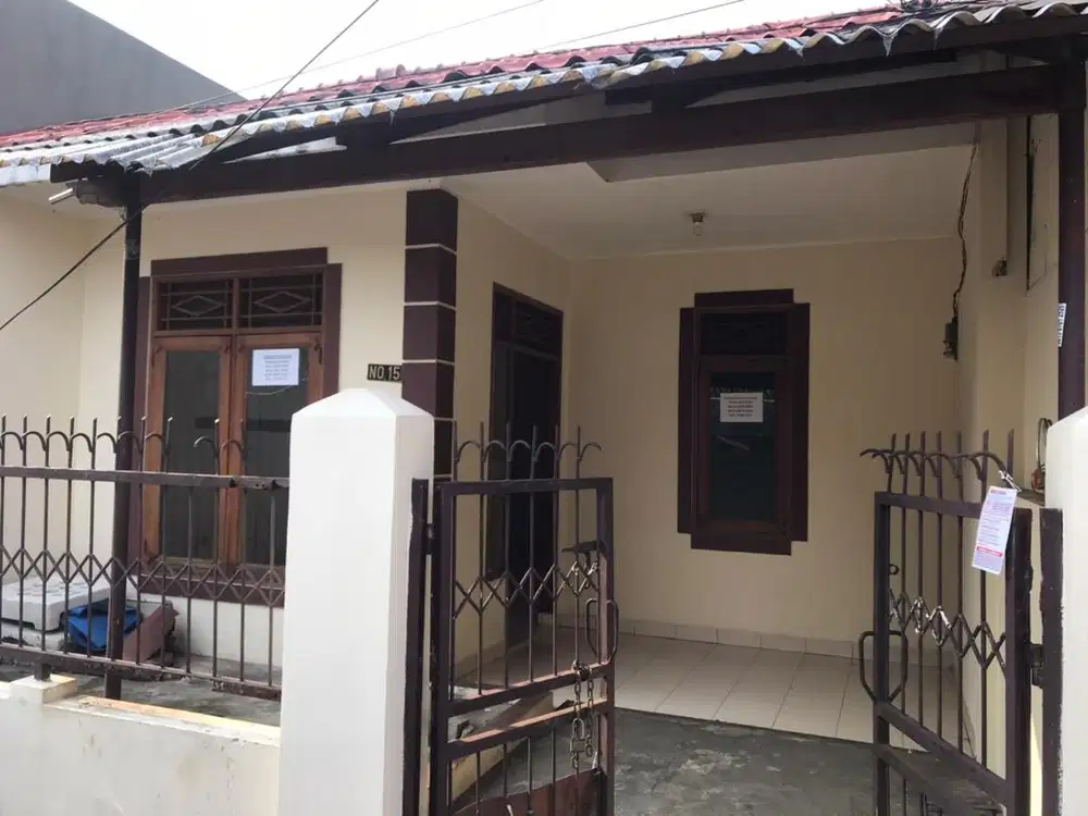 Dikontrakan tahunan 23jt 2km tidur