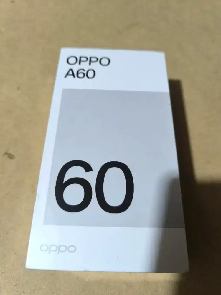 Oppo A60 8/256gb segelan fullset garansi masih full belum di pakai