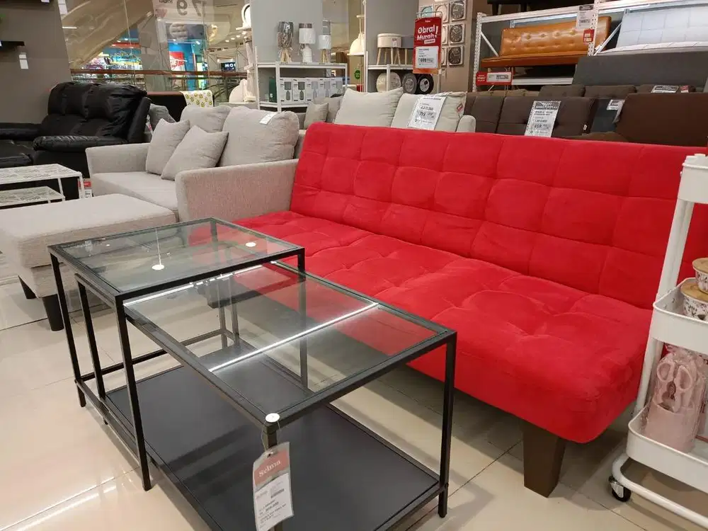 Sofa bed gwinston merah