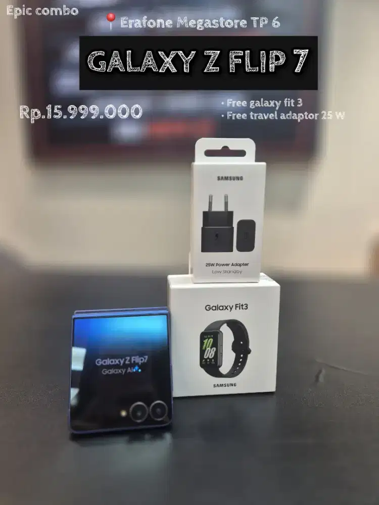 Samsung Z Flip 7 Promo Kredit Bunga 0% Proses cepat